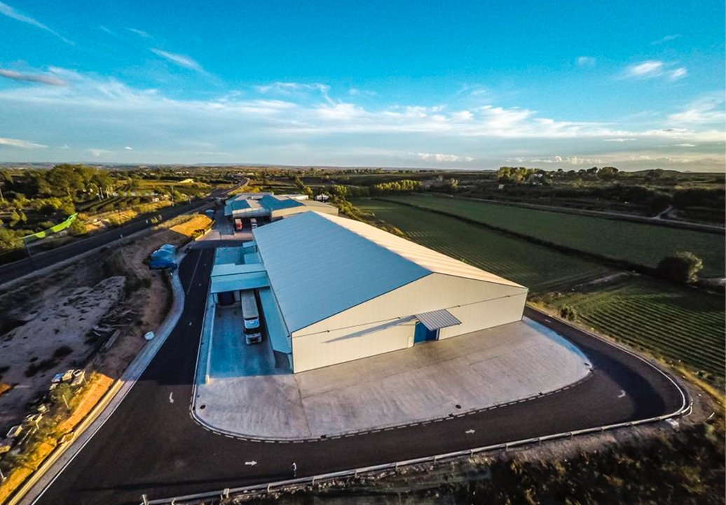 batiment stockage industriel modulable metallo textile entrepot logistique